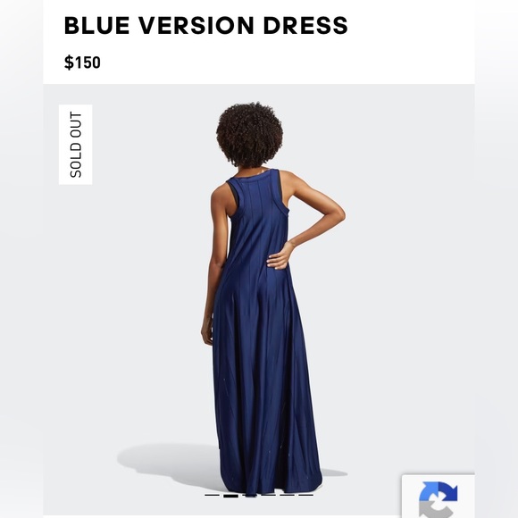 NWT! adidas Blue Version Dress Night Sky Small SOLD OUT in stores - Picture 2 of 15